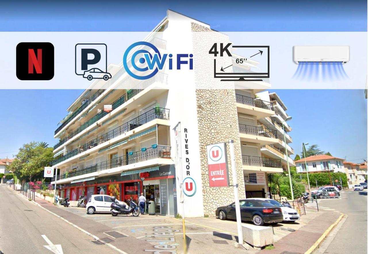 Magnifique Appartement Le Cannet,Cannes, Parking, Wifi Ngoại thất bức ảnh