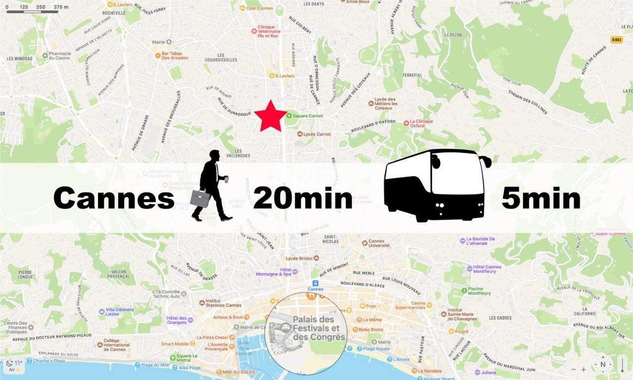 Magnifique Appartement Le Cannet,Cannes, Parking, Wifi Ngoại thất bức ảnh